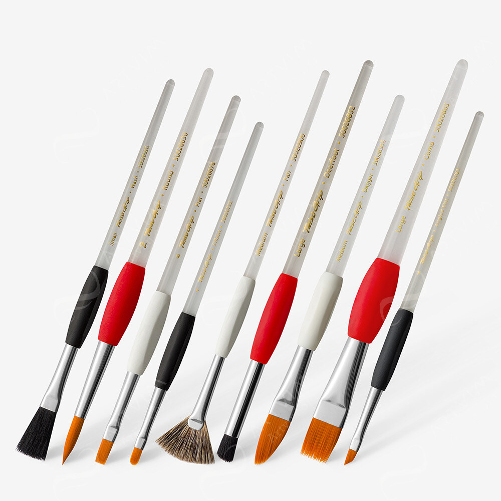 Pro Arte : Twist Grip Brushes : Synthetic : Twist Grip Series