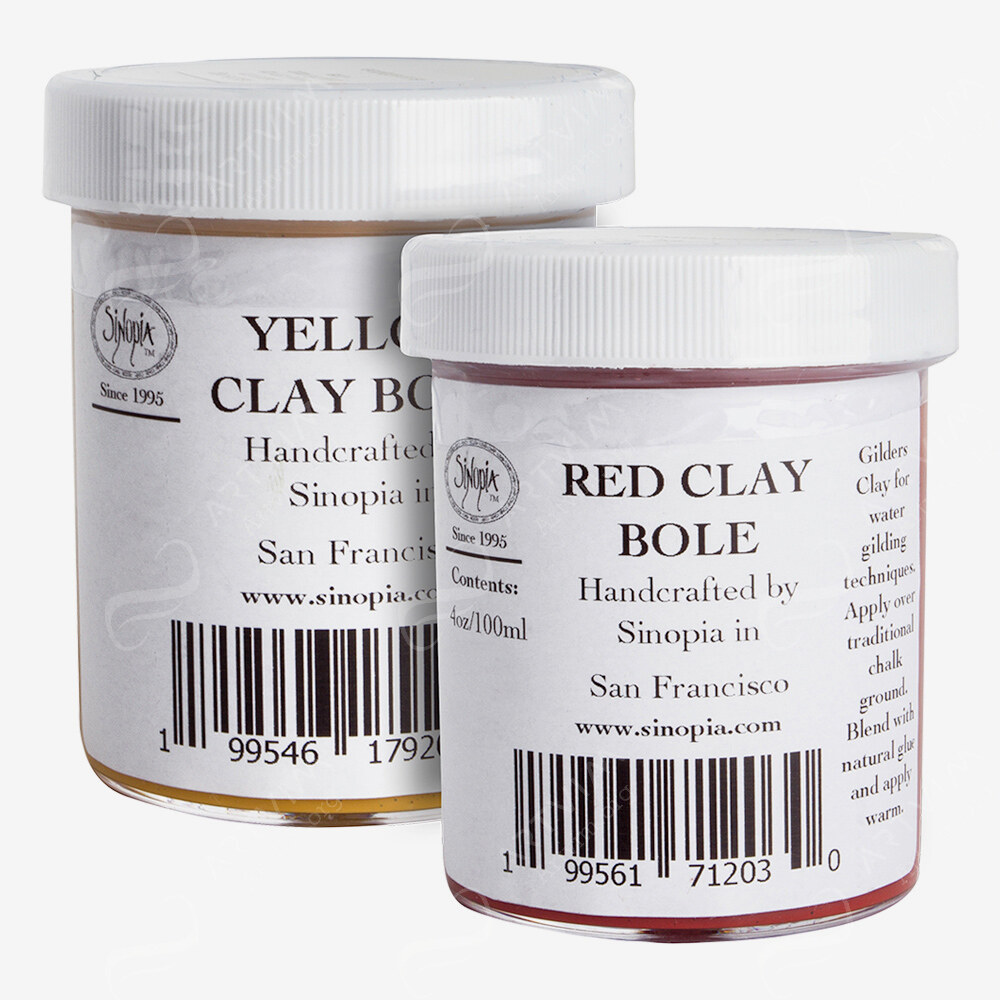 Sinopia : Clay Bole For Water Gilding