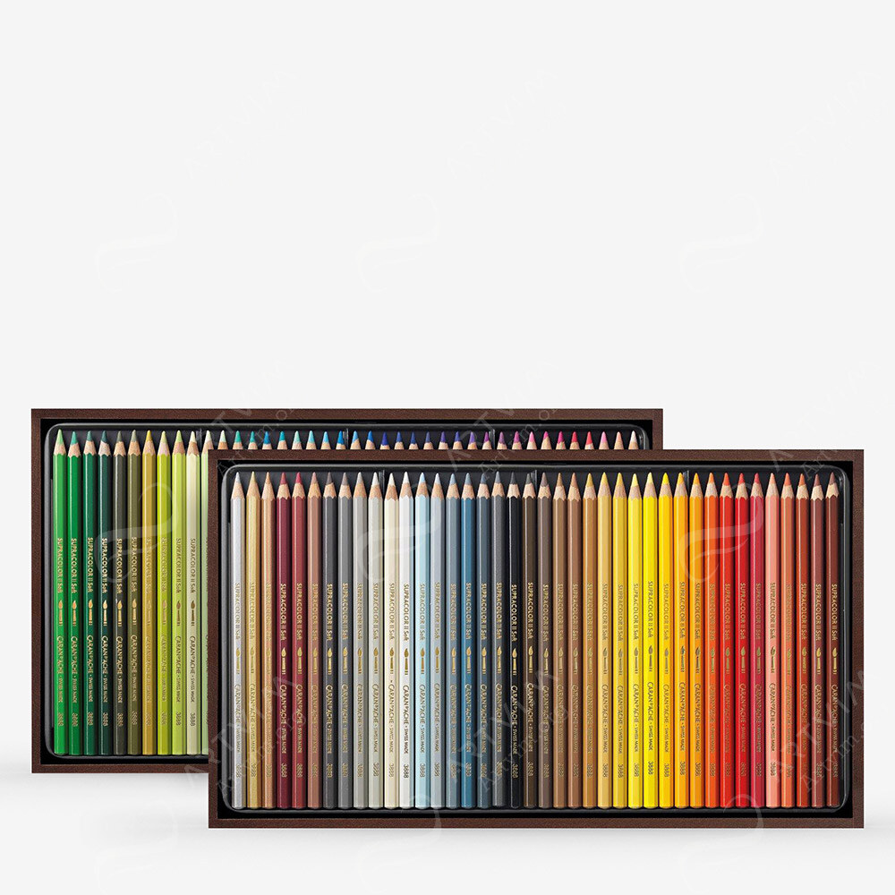 Caran D'Ache : Supracolor Soft Watersoluble Artist's Pencil Sets