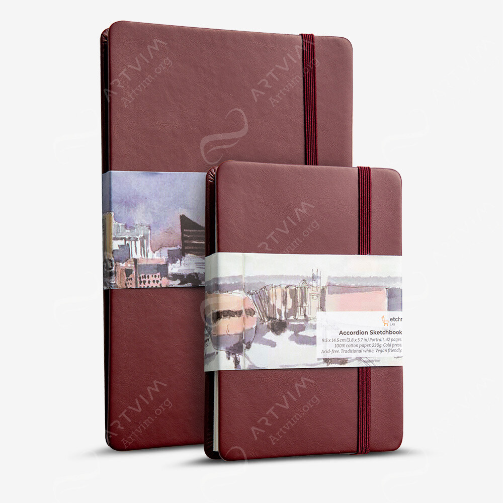 Etchr : Accordion Sketchbook : 220Gsm