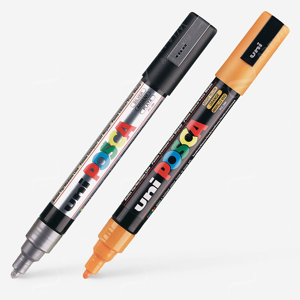 Posca : Posca : Markers : Pc-5M : Medium Bullet Tip : 1.8 - 2.5Mm
