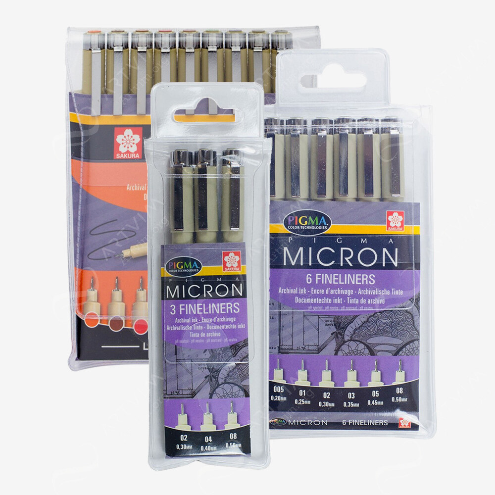 Sakura : Pigma : Micron Pen Sets