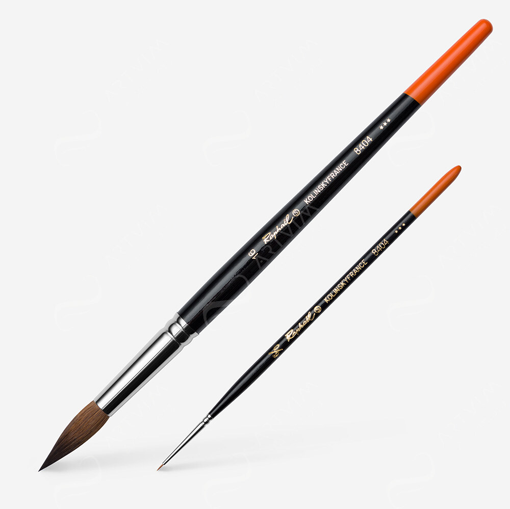 Raphael : Kolinsky Red Sable Brushes : 8404 / 8408