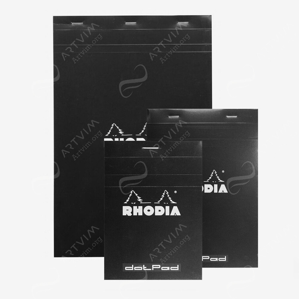Rhodia : Basics Dot Pads : Black Cover