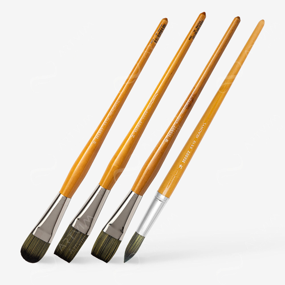 Isabey : Isacryl Brushes : Series 6512 / 6562 / 6572 / 6582