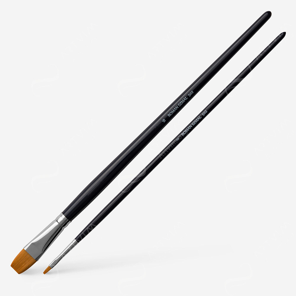 Roman Szmal : Synthetic Oil/ Acrylic Brush : Series 502