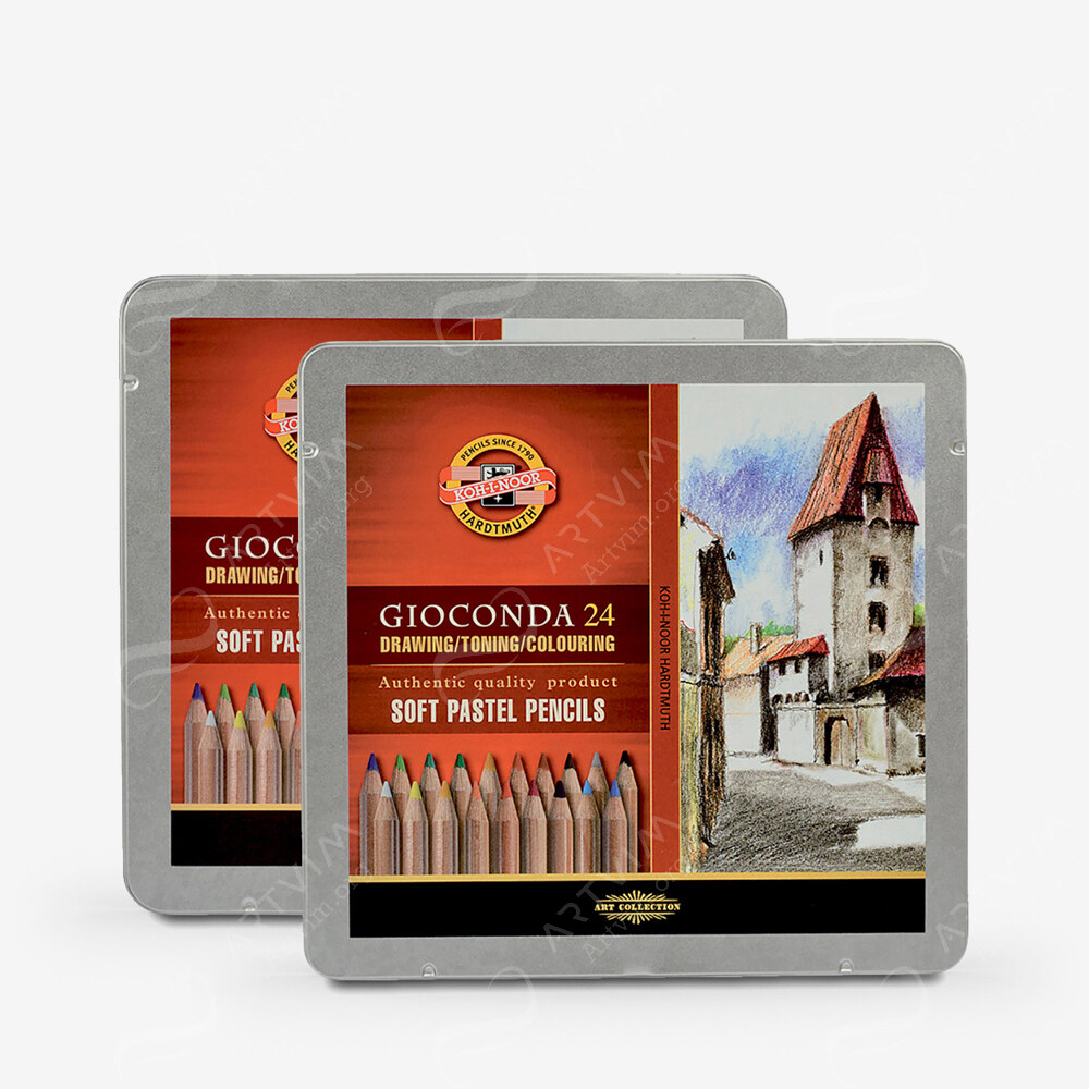 Koh-I-Noor : Gioconda Soft Artist Pastel Pencil Sets