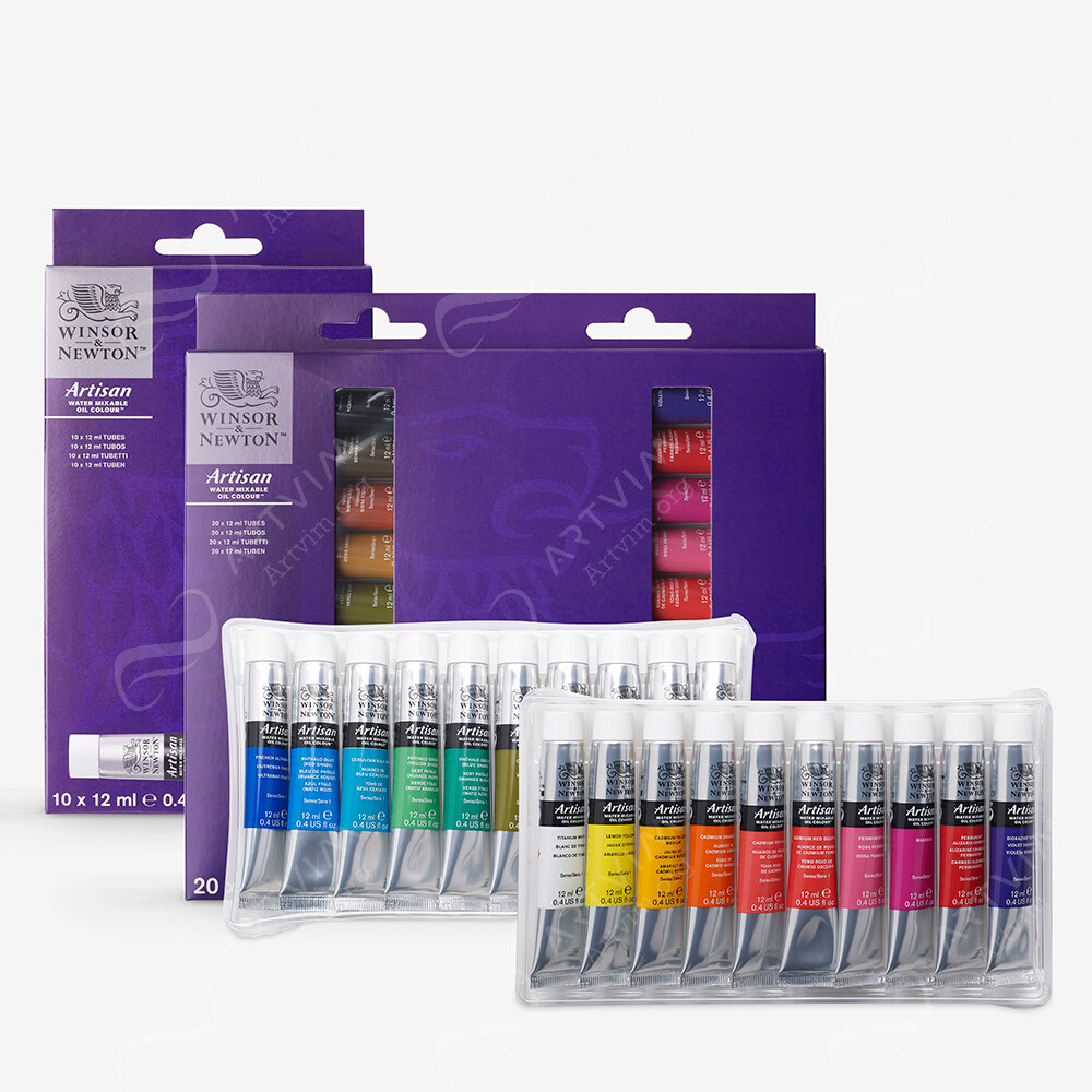 Winsor & Newton : Artisan : Watermixable Oil Paint Sets