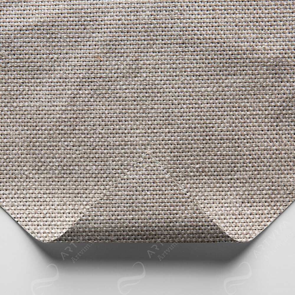 Belle Arti : Unprimed Rough Linen : No. 581, 380Gsm : 2.1 M Wide : Per Metre/Roll