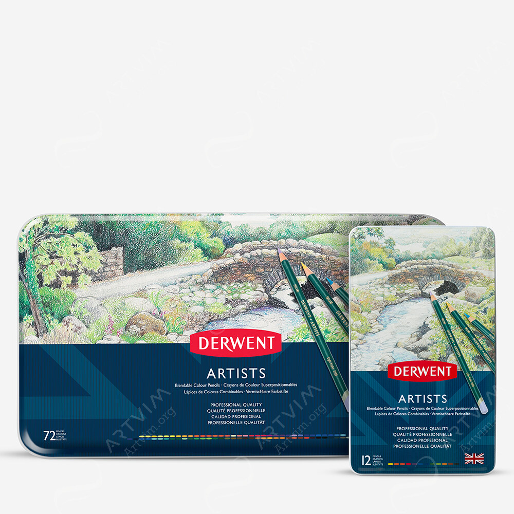 Derwent : Artists Coloured Pencil Sets
