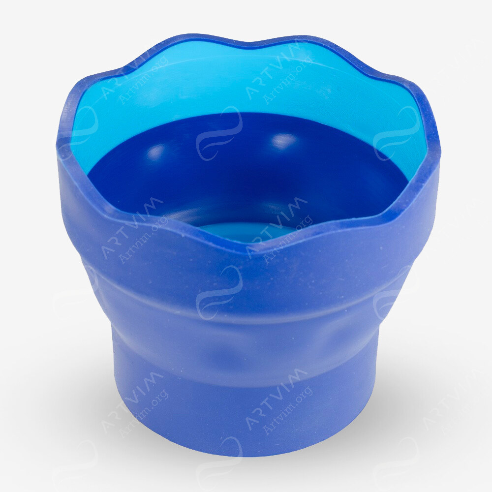 Faber-Castell : Clic & Go Foldable Water Pot & Brush Holders
