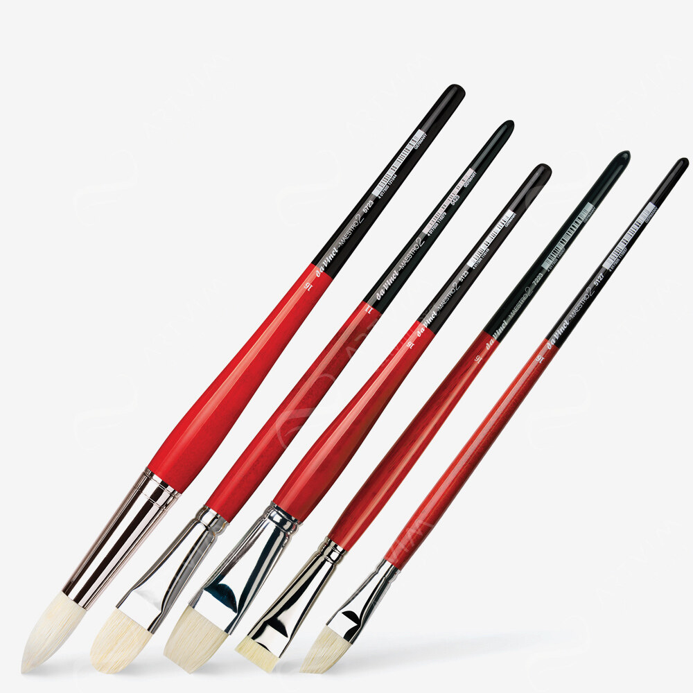 Da Vinci : Maestro 2 Bristle Brushes : Series 5023 / 5123 / 5127 / 5423 / 5723 / 7223
