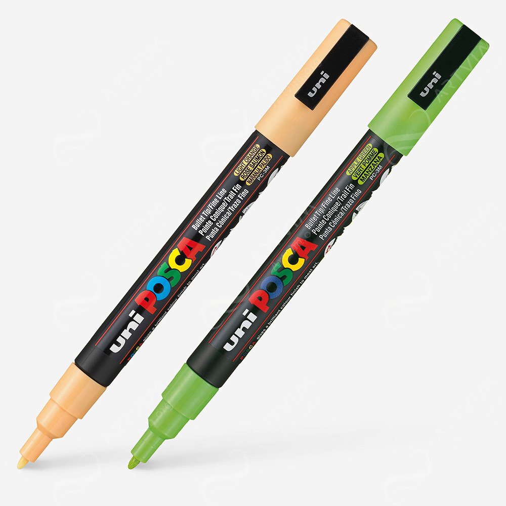 Posca : Posca : Markers : Pc-3M : Fine Bullet Tip : 0.9 - 1.3Mm