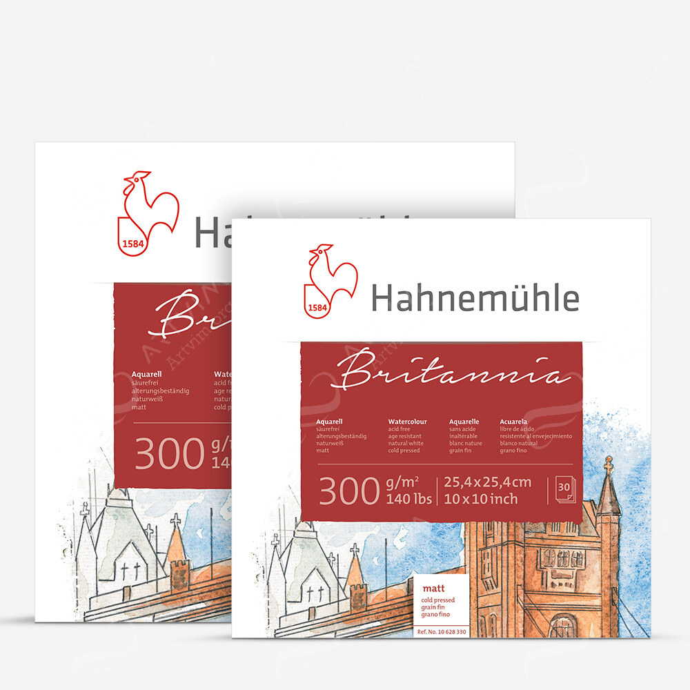 Hahnemuehle : Britannia : Watercolour Block