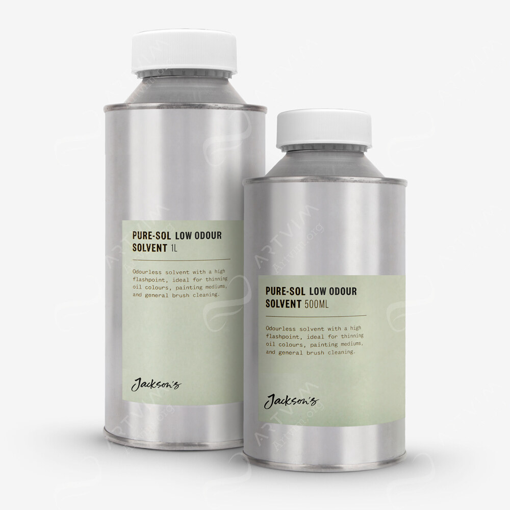 Jackson's : Pure-Sol : Low Odour Solvent : Studio Safe With High Flash Point