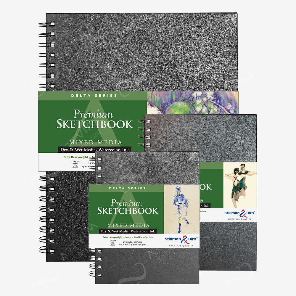 Stillman & Birn : Delta Papers : 270 Gsm Ivory Cold Pressed