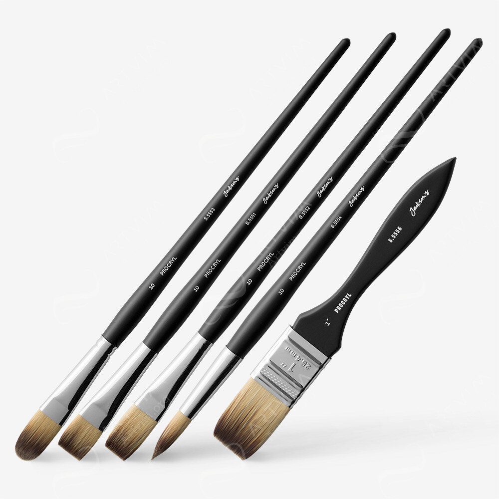 Jackson's : Procryl Brushes : Series 5551 / 5552 / 5553 / 5554