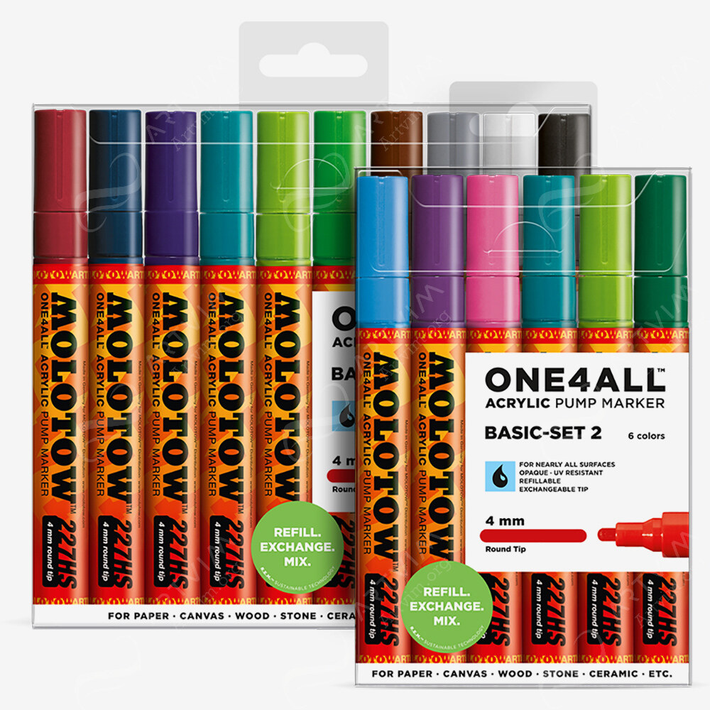 Molotow : One4All : 227Hs : Acrylic Marker Sets