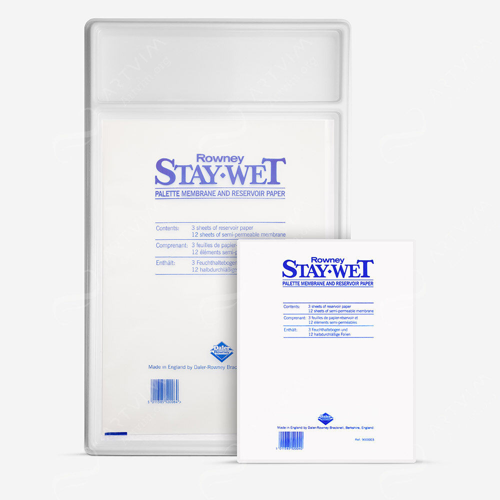 Daler-Rowney : Stay Wet Palettes & Refills