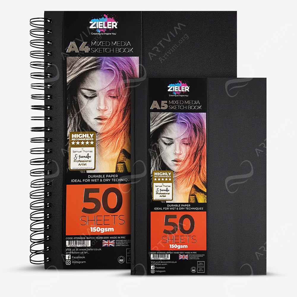 Zieler : Mixed Media Sketchbooks