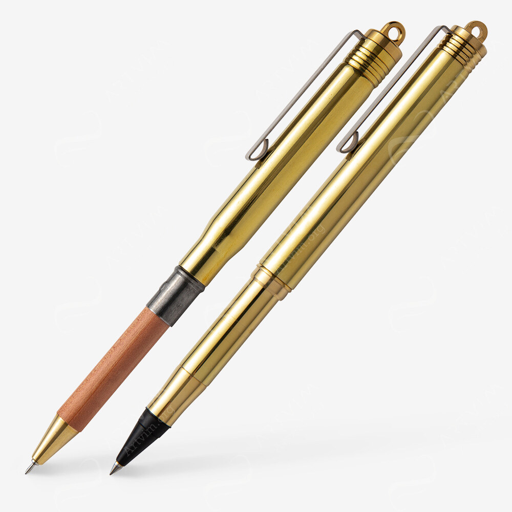 Traveler's Company : Solid Brass Pens
