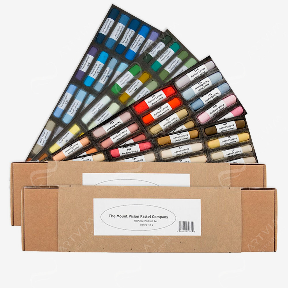 Mount Vision : Soft Pastel Sets : 50 Sticks
