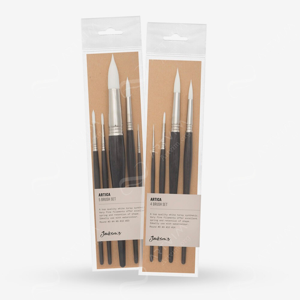 Jackson's : Artica White Toray Synthetic Brushes : Sets