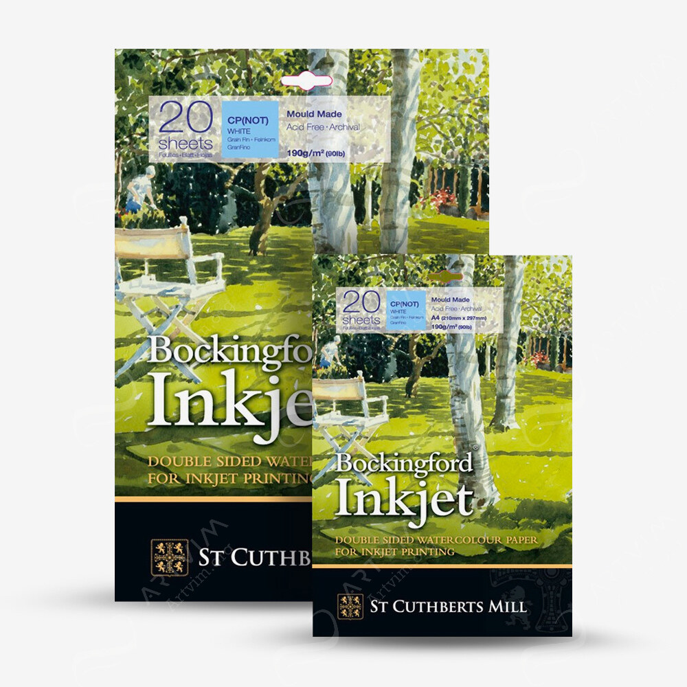 Bockingford : Inkjet Watercolour Paper : 190Gsm