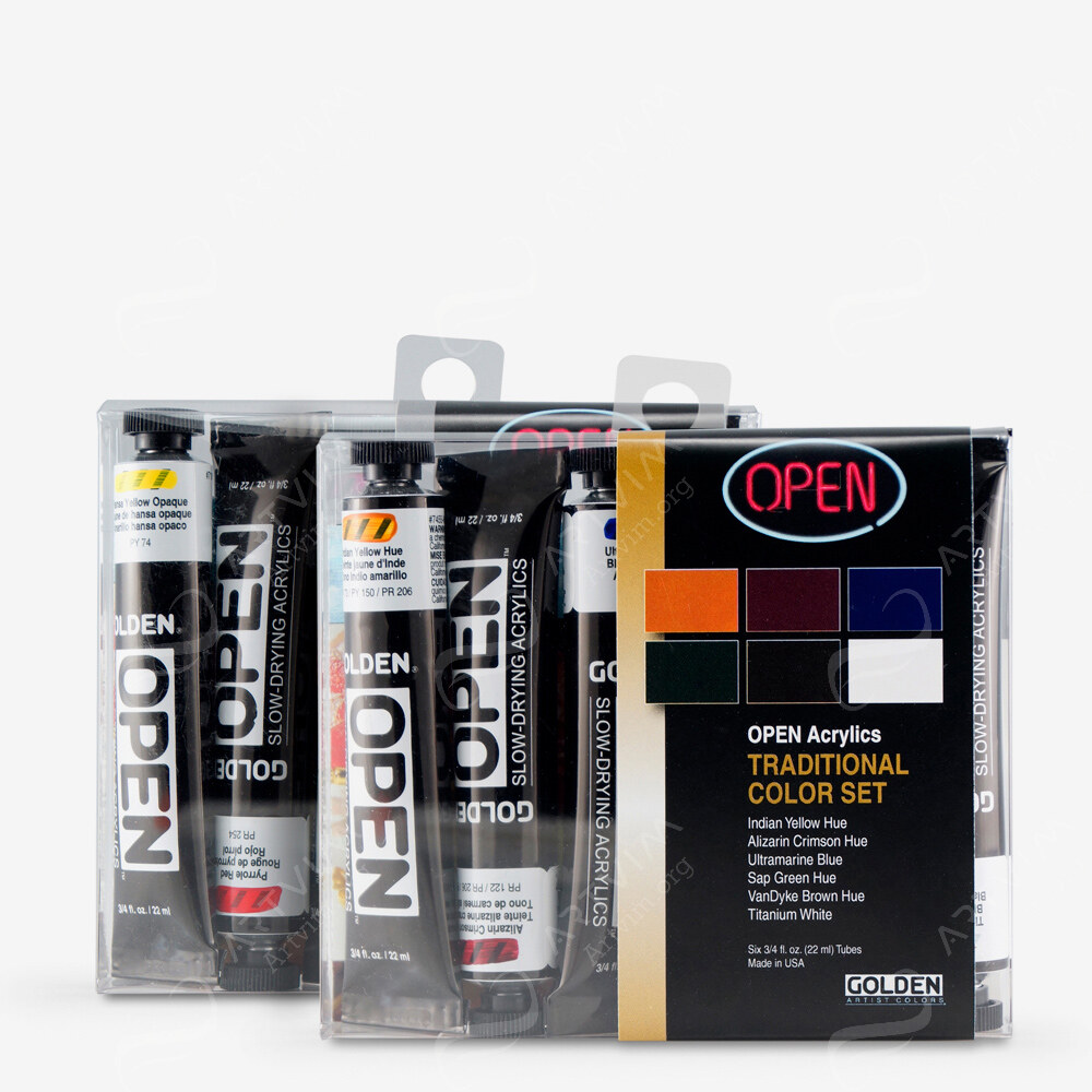 Golden : Open Acrylic Sets