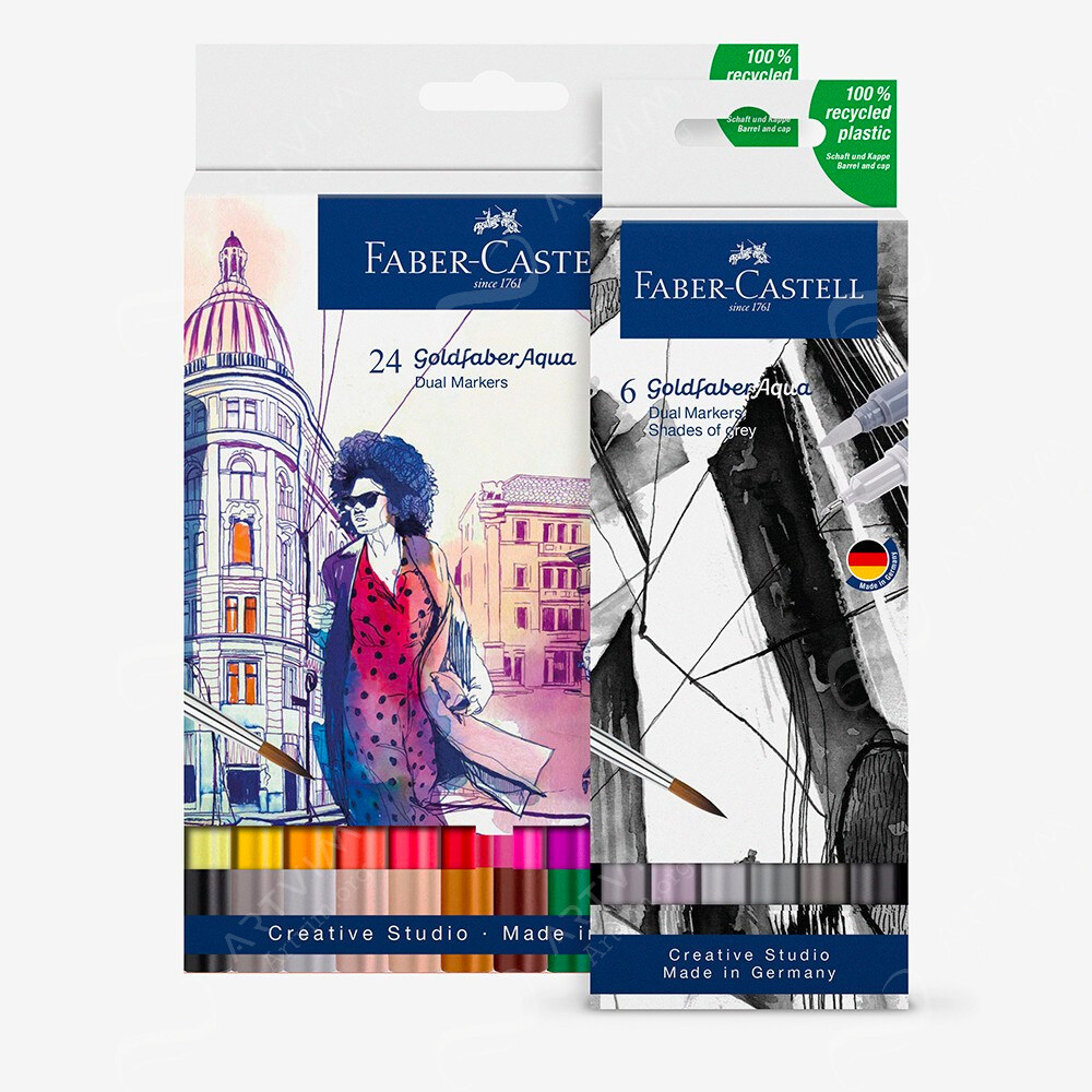 Faber-Castell : Goldfaber : Aqua Dual Marker Sets