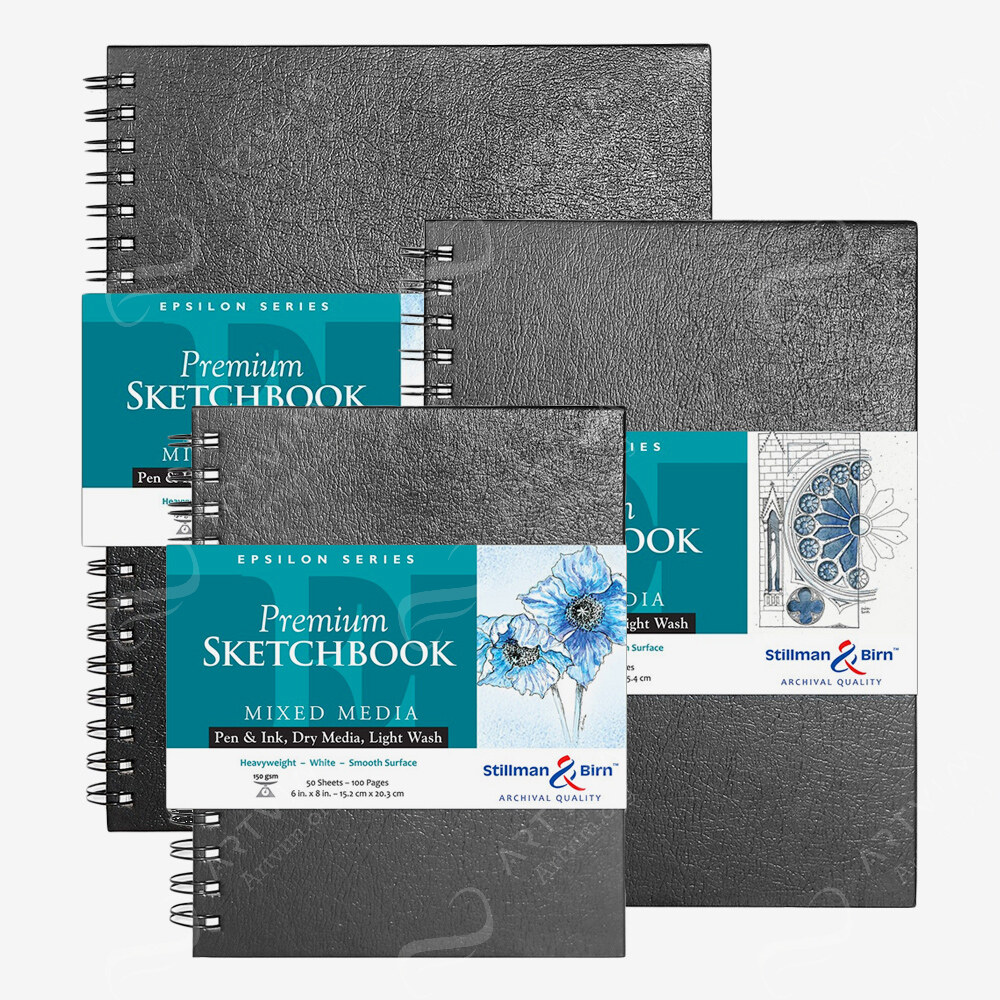 Stillman & Birn : Epsilon Papers : 150 Gsm Natural White Smooth