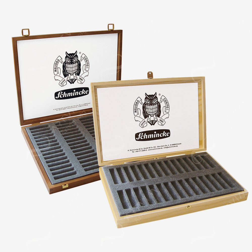 Schmincke : Wooden Pastel Boxes