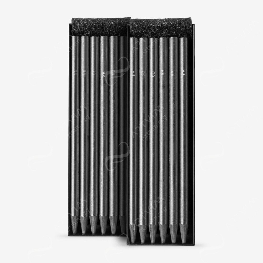Jackson's : Graphite Lead Refill : 5.6Mm : Pack Of 6