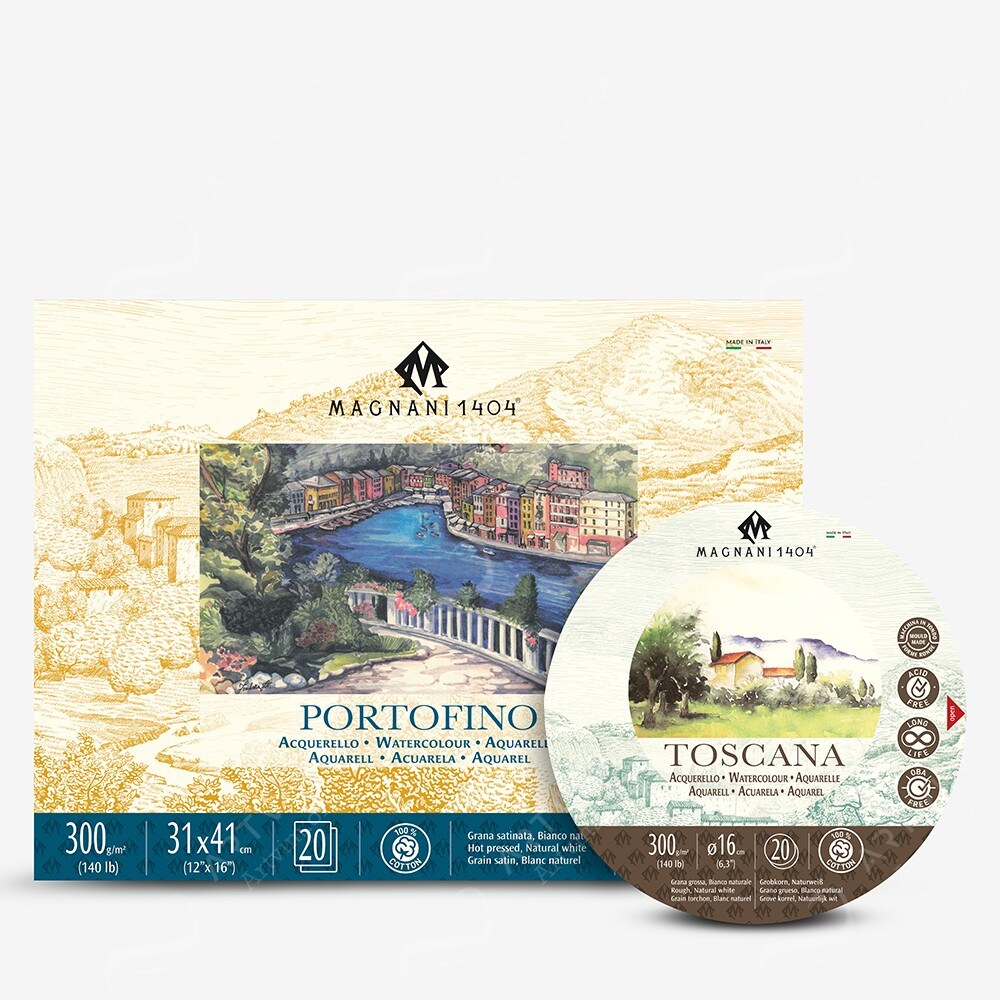 Magnani 1404 : Watercolour Block : 300Gsm