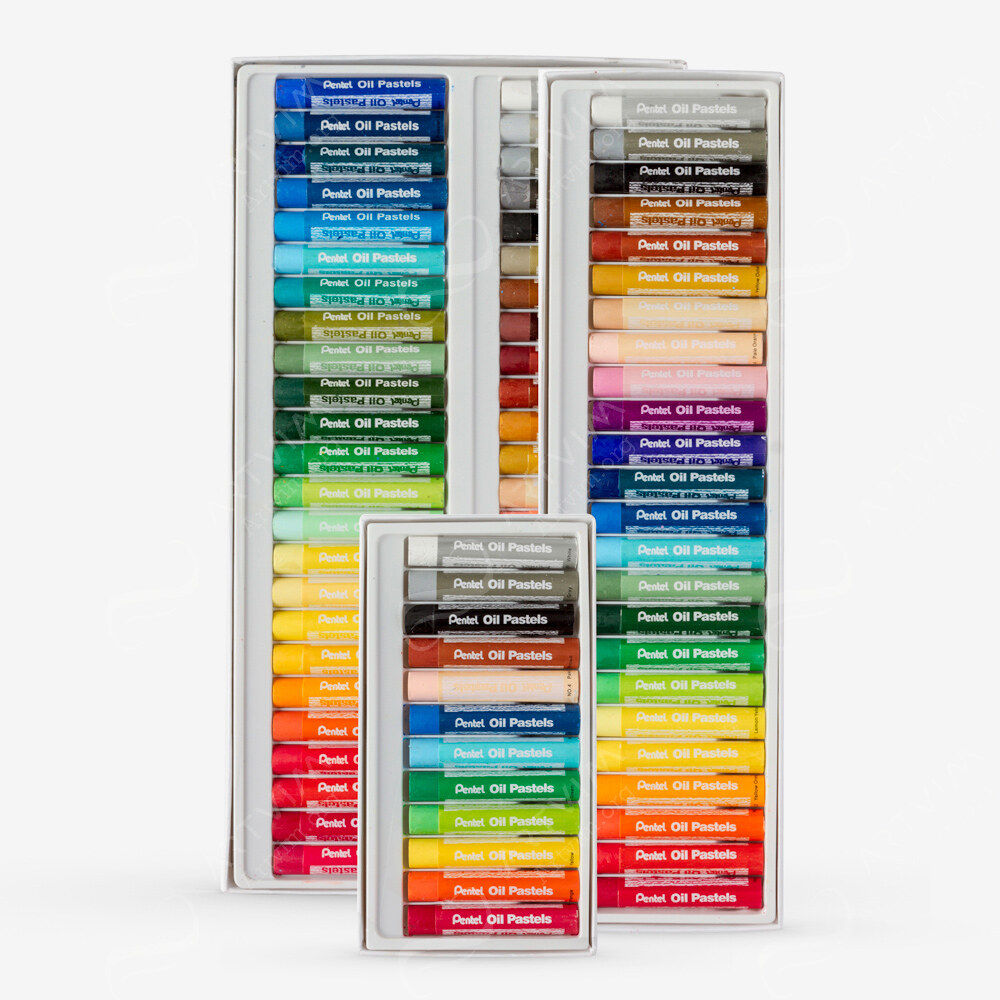 Pentel : Large Oil Pastel Sets