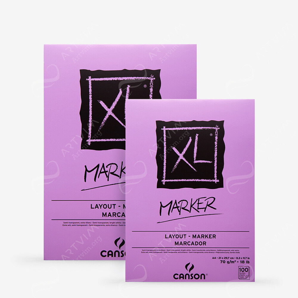 Canson : Xl : Marker Pad : 70Gsm : 100 Sheets