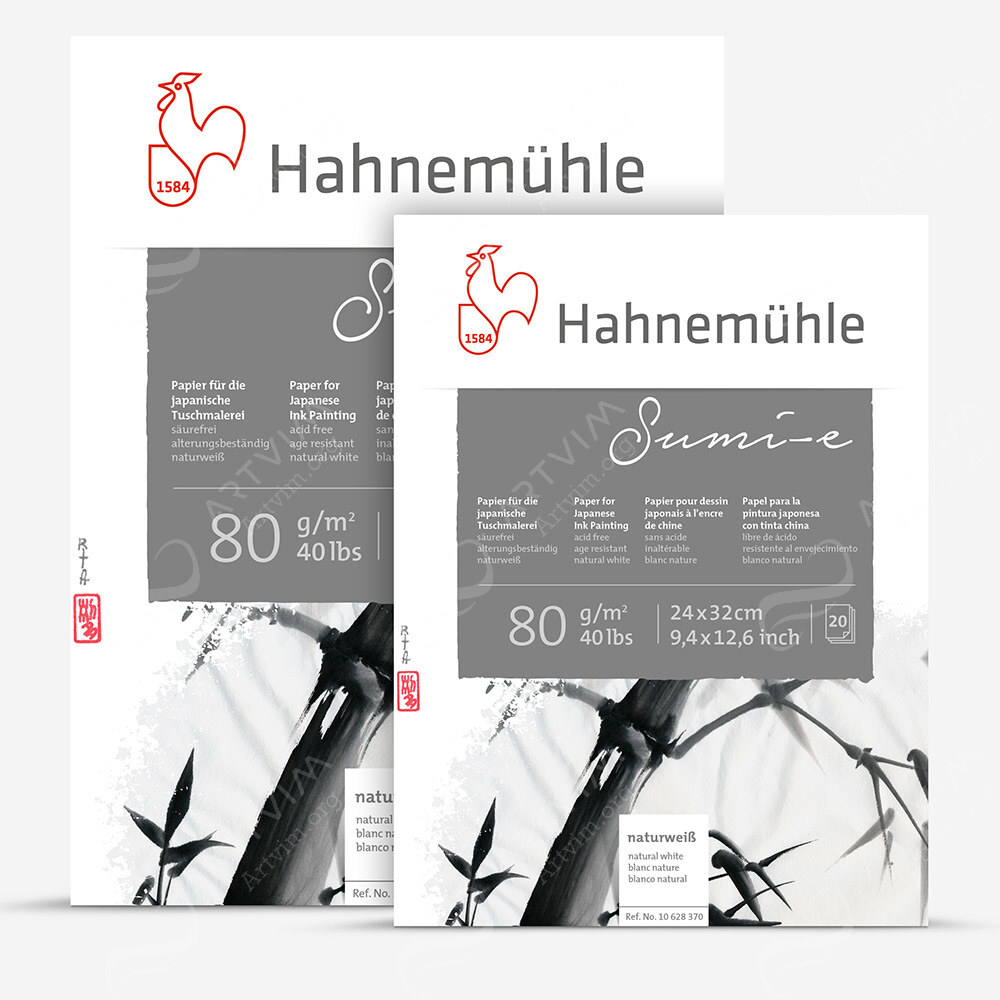 Hahnemuehle : Sumi-E Japanese Ink Paper : Gummed Pads