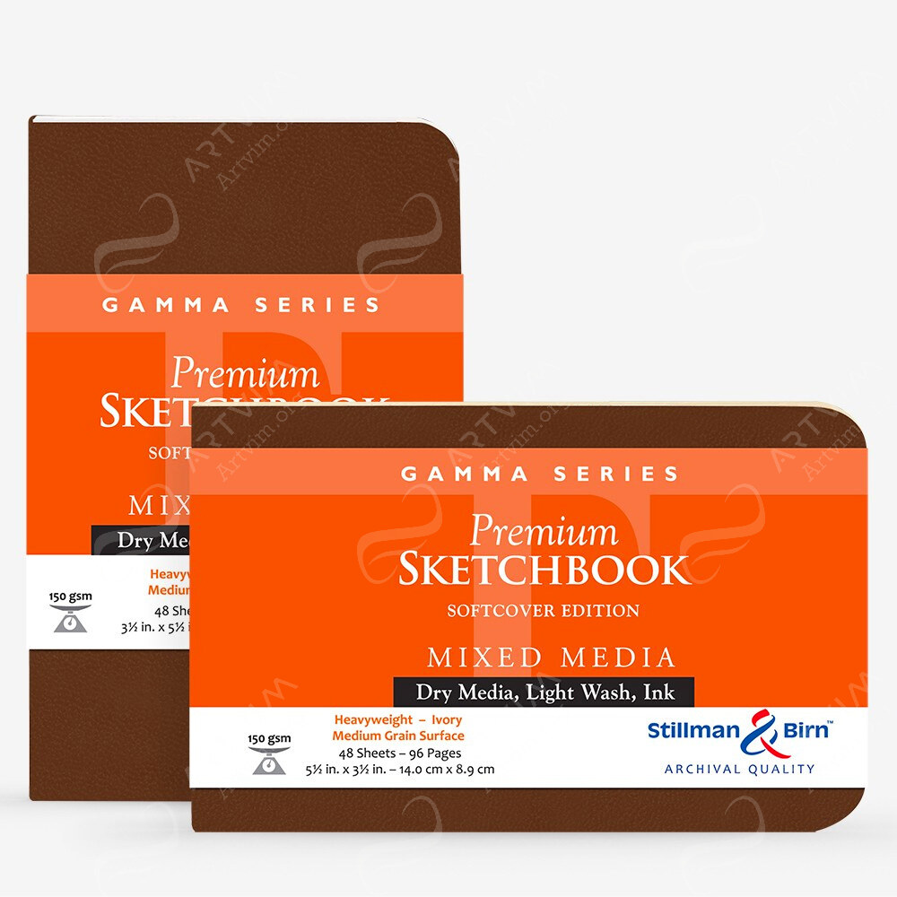 Stillman & Birn : Gamma Softcover Sketchbooks : 150Gsm : Med Grain