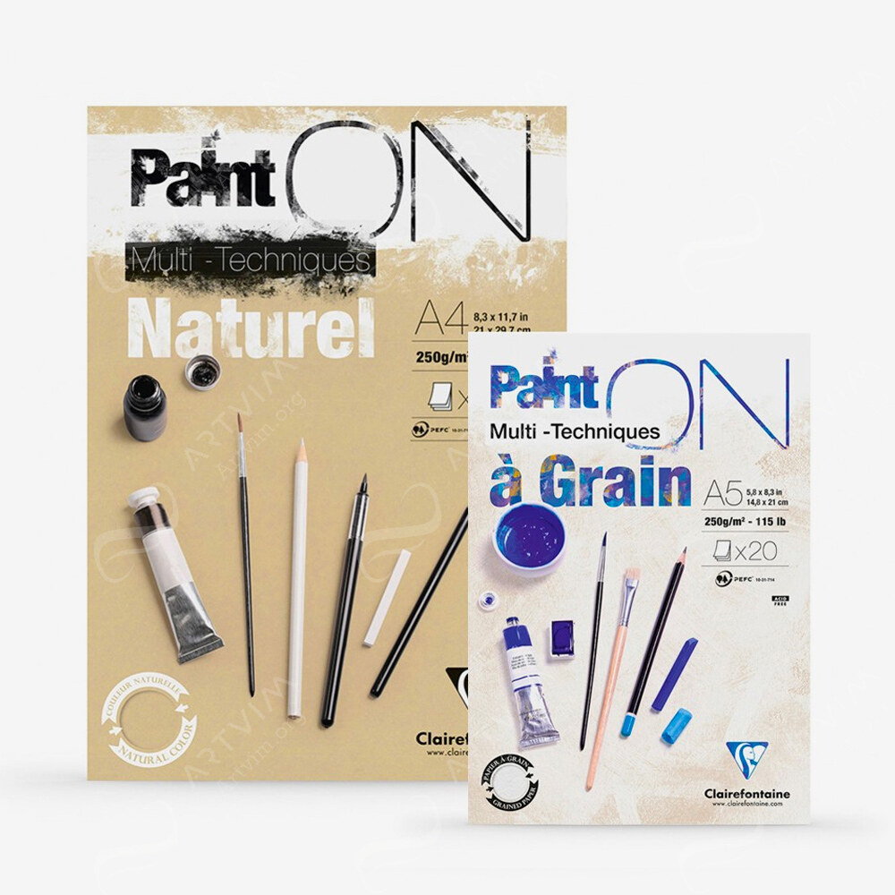 Clairefontaine : Painton Glued Pads : 250Gsm