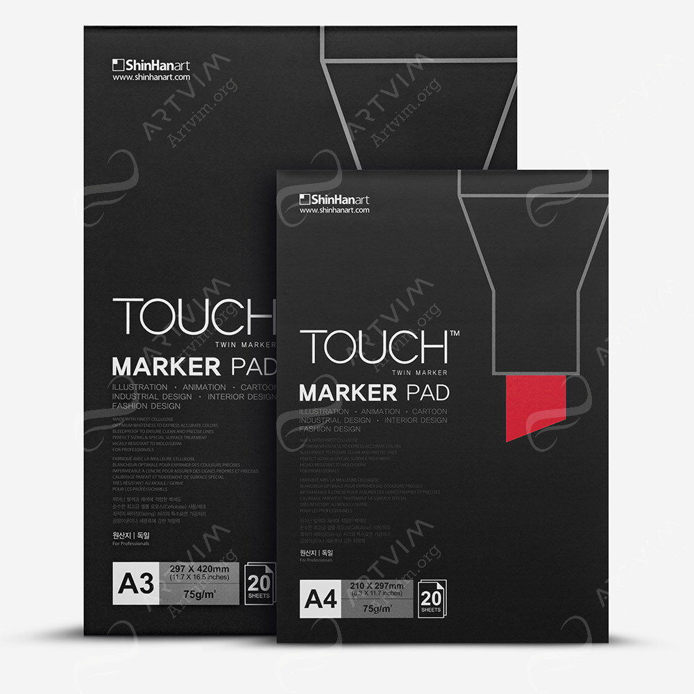 Shinhan : Touch Marker Pen Pad : 20 Sheets