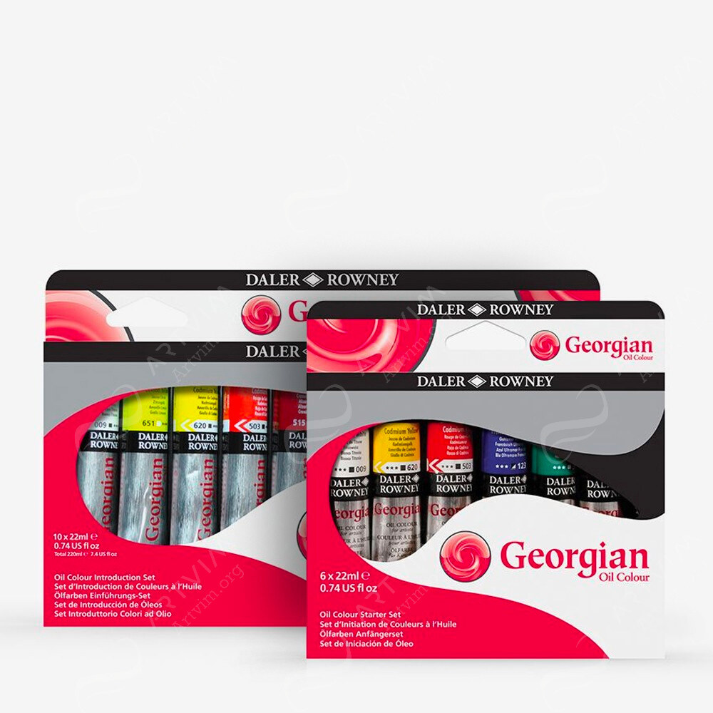 Daler-Rowney : Georgian Oil Paint Sets