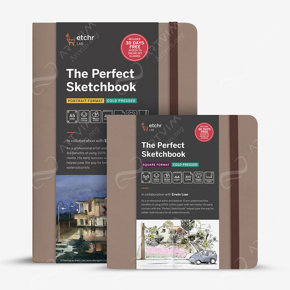 Etchr : Perfect Sketchbook : 300Gsm