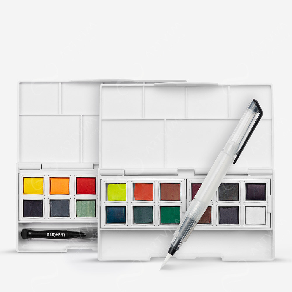 Derwent : Inktense Paint Pan Sets