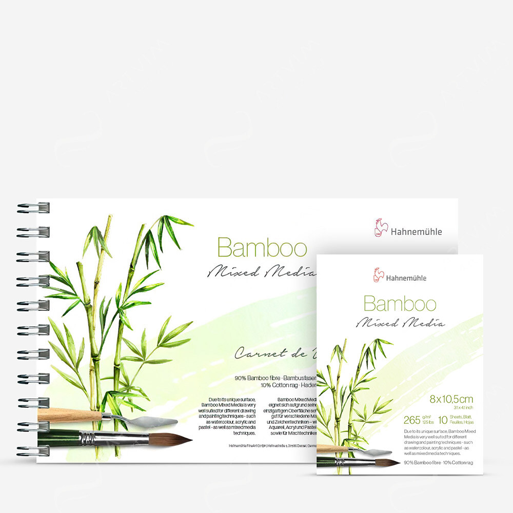 Hahnemuehle : Bamboo Mixed Media Paper : Gummed Pads