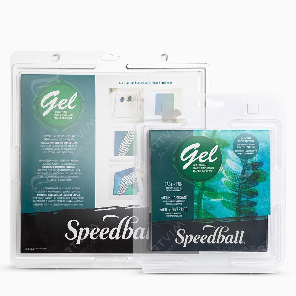 Speedball : Gel Printing Plates