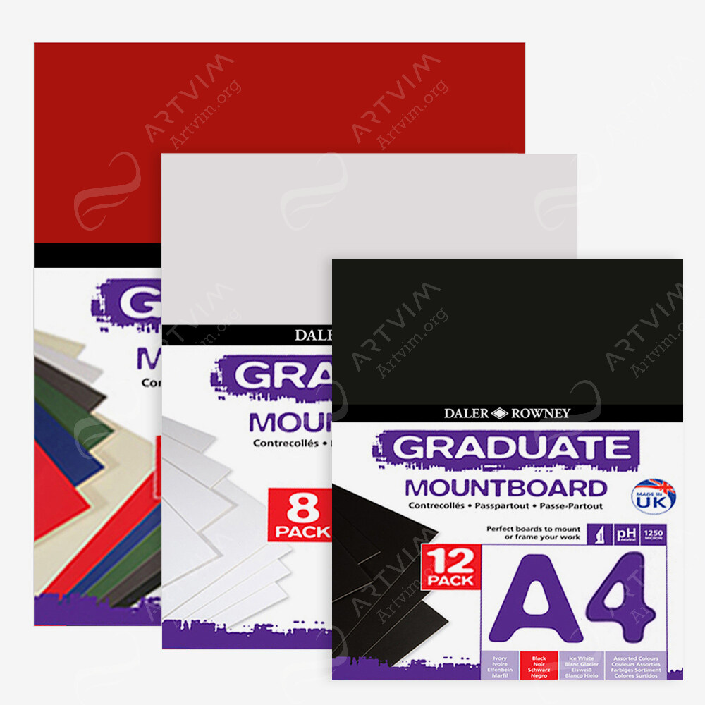 Daler-Rowney : Graduate Mountboards Pack