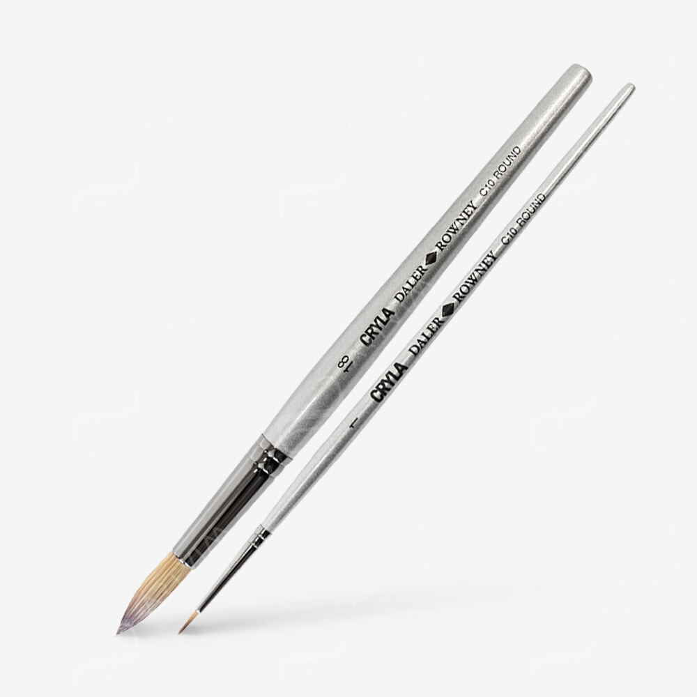 Daler-Rowney : Cryla Acrylic Brushes : Short Handles : Series C10