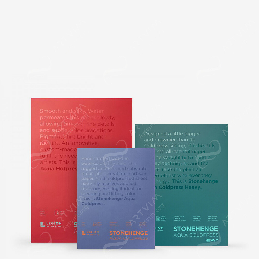 Stonehenge : Aqua Watercolour Paper Blocks