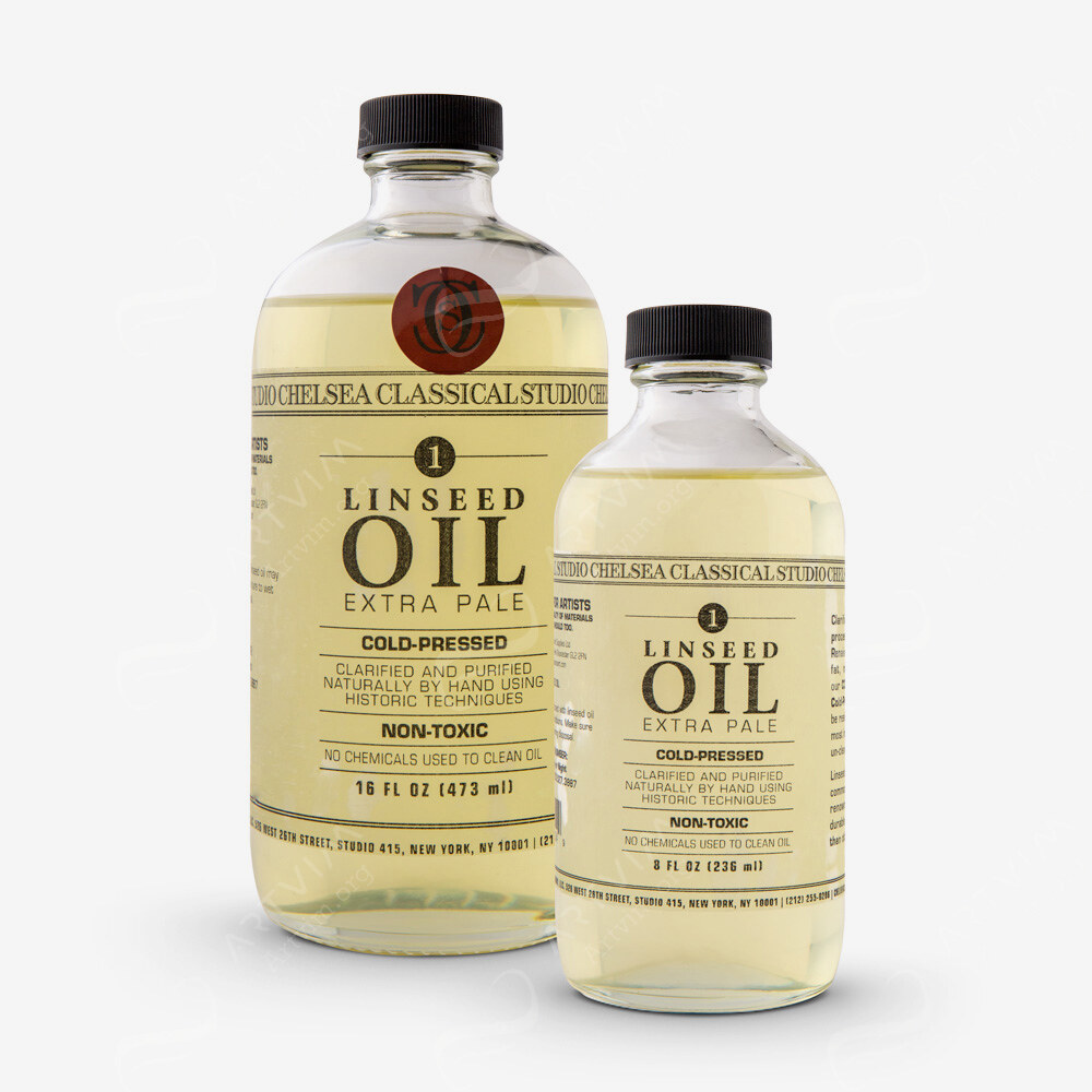 Chelsea Classical Studio : Clarified Extra Pale Cold Pressed Linseed Oil