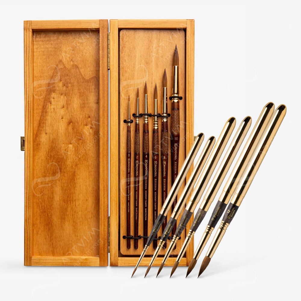 Escoda : Reserva Kolinsky-Tajmyr Brushes : Sets